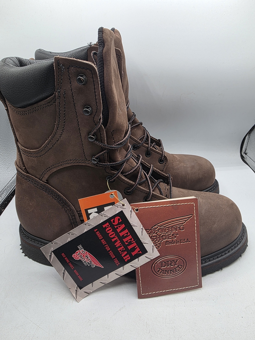 Red Wings Boots ANSI Z41 PT99 Men's Size 9.5 EE
